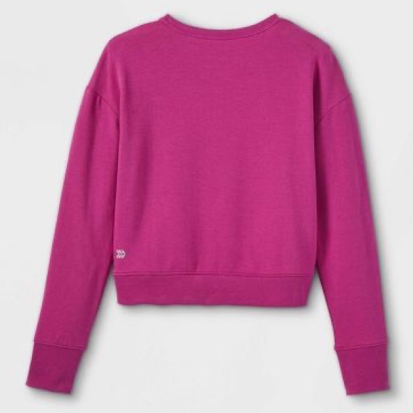 AIM NWT Magenta Crewneck Pullover Sweater - Kid’s XXL (Size 18) - Picture 2 of 16